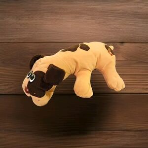 Vintage 1985 Pound Puppies Brown w/ Dark Brown Spots 18" Puppy Tonka